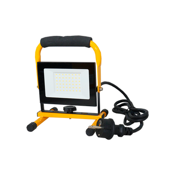 Прожектор LED UEC Delta SLC-MV 50Вт переносной 6500K IP65 черный/желтый SLC-50-IP65-MV-B фото
