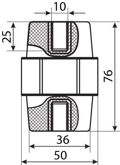Изолятор-держатель SM76 A0150100006 фото