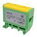 Клема силова СКНГз-JHT5-50 6-50мм2 145А "PE" жовто-зелена TNSy5506237 фото 1