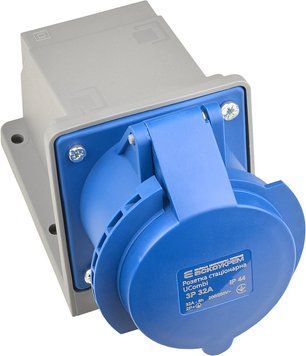 Розетка стационарная UСombi 3P 32A IP44 A0080010142 фото