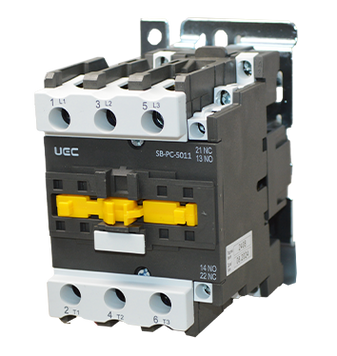 Контактор SB-PC-050 50А 220В/АС3 1з+1р (НО+НЗ) UEC PC3-SB-050-220-11 фото