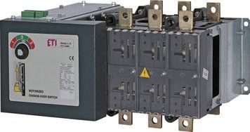 Переключатель нагрузки перекидной LA MO CO 3P 4 230V AC 630A ("1-0-2", с мотор-приводом) 4667323 фото