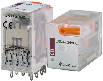 Реле електромеханічне ERM4-024ACL 4p 2473009 фото