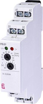Реле контролю спожив. струму PRI-51/5 ( (0,5..5A) (1x8A_AC1)