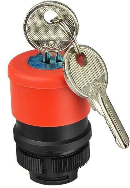 Аварийная кнопка с ключом (голова) d30mm XB2-ES74 A0140050024 фото