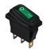 KCD3-103W GR/B Переключатель 1 клав. перекидной IP65 зеленый