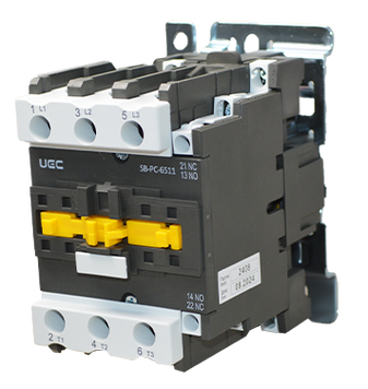 Контактор SB-PC-065 65А 110В/АС3 1з+1р (НО+НЗ) UEC PC4-SB-065-110-11 фото