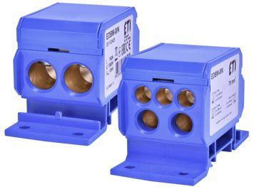 Блок распределительный EDBM-8/N (192А, 1500V AC/DC, OUT: 1x4-70; 2x4-35; 3x2,5-25) 1102426 фото