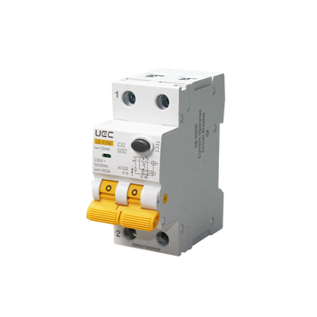 Автомат диференційного захисту SB-R9NE 2P C 32A 30мА тип AC 6кА UEC RCBO60-2-032-C-030-AC фото