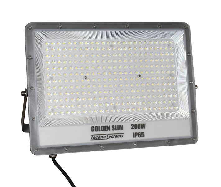 Прожектор LED 200W GOLDEN Slim 220V 22000Lm 6500K IP65 TNSy5000996 фото