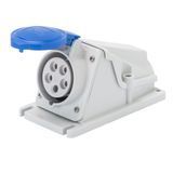 Розетка стационарная 90&deg; IEC 309 HP IP44 2P+E 16A 230V 6H GEWISS GW62477 фото