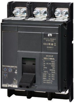 Автоматичний вимикач NBS-E 1600/3L 1600A (36kA, (0.4-1)In/(1.5-10)Ir) 3P 4673163 фото