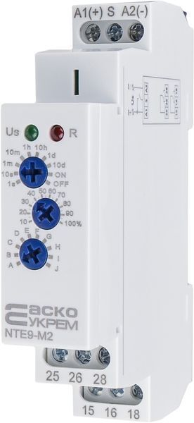 Реле времени многофункциональное NTE9-M2 AC/DC 12-240V