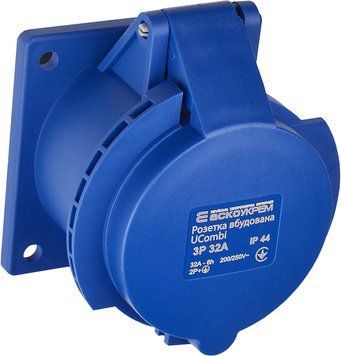 Розетка встраиваемая UCombi 3P 32A IP44 A0080010159 фото