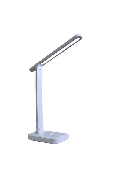 Светильник настольный аккумуляторный с блоком питания LED TL811 5W 3000/4500/6500K 2/4/8H 100/250/400L bat: 3,7V 1,2A White Mini TNSy5001238 фото