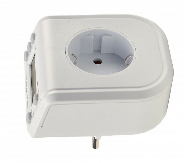 Реле часу розеткове електронне тижневе URate STW-7 AC 230V 16A A0010230009 фото