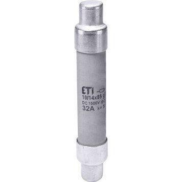 Запобіжник CH 10/14x85 gPV 25A 1500V (50kA) 2626235 фото