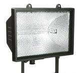Прожектор ИО1000 галогенний чорний IP54 ІЕК LPI01-1-1000-K02 фото