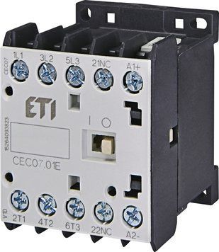 Контактор мініатюрний CEC 07.01 230V AC (7A; 3kW; AC3) 4641060 фото