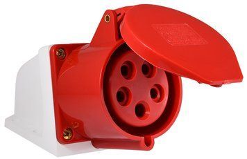 Розетка (гнездо) стационарная ГC 32А/5 3Р+N+РЕ (125) A0080040006 фото