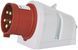 Вилка настенная EP-3253 IP44 (32A, 400V, 3P+N+PE)