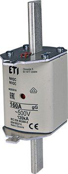 Предохранитель NH-2C/gG 160A 500V KOMBI 4185216 фото