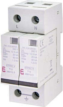 Ограничитель перенапряжения ETITEC V T12 280/12,5 (2+0) 2442902 фото