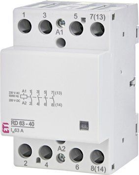 Контактор модульный RD 63-40 230V AC/DC 2464026 фото