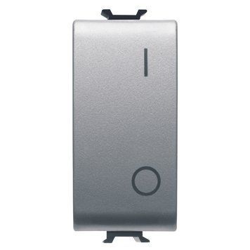 Вимикач Chorusmart 1М 2P 16A титан GEWISS GW14004 фото
