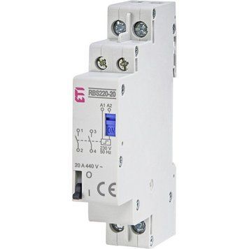 Контактор импульсный RВS 220-20 230V AC (20A, 2NO) 2464103 фото