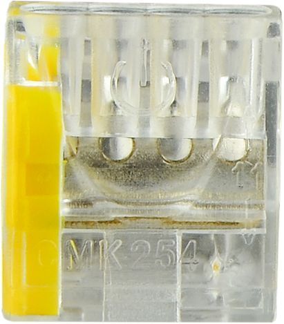 Клемник з&rsquo;єднувальний CMK-254Х жовтий A0130010091 фото