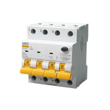 Автомат дифференциальной защиты SB-R9NE 4P C 6A 10мА тип AC 6кА UEC RCBO60-4-006-C-010-AC фото