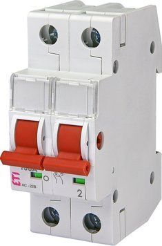 Выключатель нагрузки SV 2100 2р 100A 2423216 фото