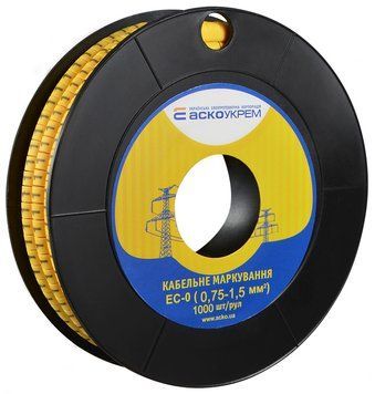 Маркування EC-0 0;75-1;5 кв.мм2 "1" A0150080016 фото