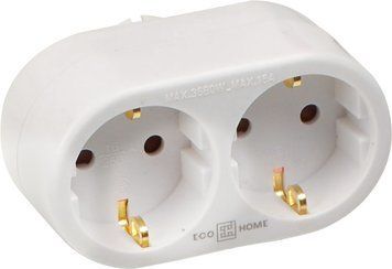 Двійник тип В з з/к білий серії Ornat ECO019001025 фото