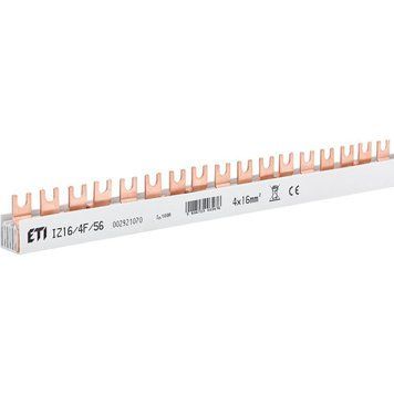 Шина живлення IZ 16/4F/12 (16мм2, 4P, 0.21м, Fork, 12mod.) 2921068 фото