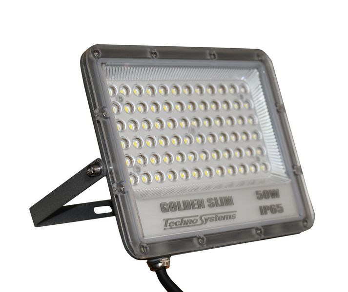 Прожектор LED 50W GOLDEN Slim 220V 5500Lm 6500K IP65 TNSy5000993 фото