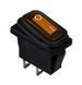KCD3-101WN YL/B 220V Переключатель 1 клав. IP65 желтый/подсв.
