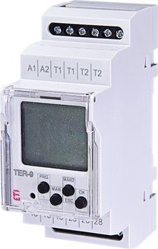Багатофункціональний цифровий термостат+цифровий таймер TER-9 230V (2x8_AC1)
