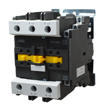Контактор SB-PC-080 80А 400В/АС3 1з+1р (НО+НЗ) UEC PC4-SB-080-400-11 фото