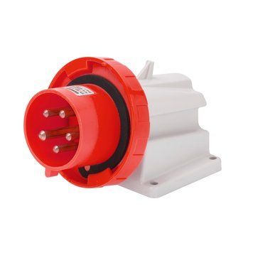 Вилка стационарная 90&deg; IEC 309 HP IP67 3P+N+E 16A 400V 6H GEWISS GW60431 фото