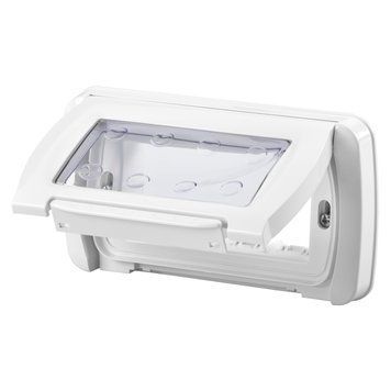 Герметична панель 27 COMBI 4M IP55 біла GEWISS GW22461 фото
