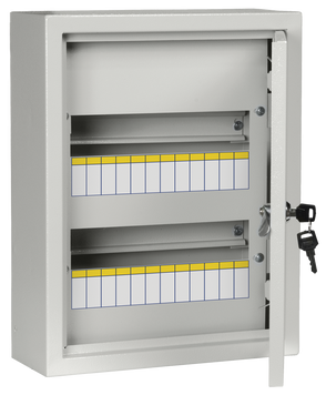 Корпус металевий ЩРн-24 (395х310х120мм) IP31 UEC MKM14-N-24-31-U фото