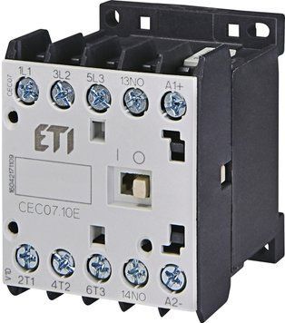 Контактор мініатюрний CEC 07.10 24V DC (7A; 3kW; AC3) 4641100 фото