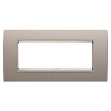 Рамка Chorusmart LUX 6M світла бронза GEWISS GW16206XP фото