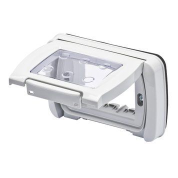 Герметична панель 27 COMBI 3М IP55 сіра GEWISS GW22453 фото