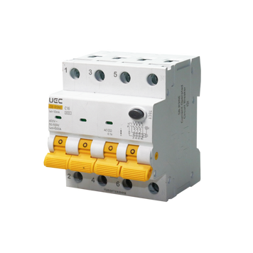 Автомат дифференциальной защиты SB-R9NE 4P C 16A 10мА тип AC 6кА UEC RCBO60-4-016-C-010-AC фото