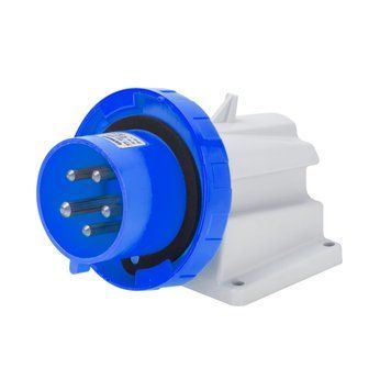 Вилка стационарная 90&deg; IEC 309 HP IP67 2P+E 32A 230V 6H GEWISS GW60437 фото