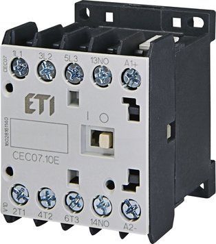 Контактор мініатюрний CEC 07.10 400V AC (7A; 4kW; AC3) 4641055 фото
