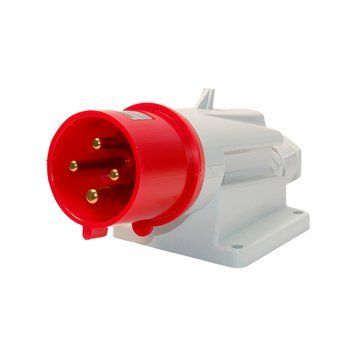 Вилка стационарная 90&deg; IEC 309 HP IP44 3P+E 32A 400V 6H GEWISS GW60419 фото